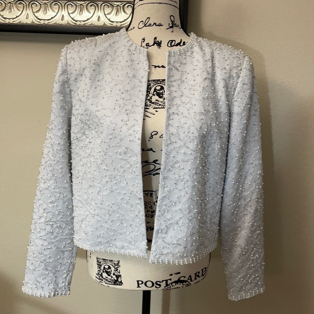 Black-tie Beaded jacket